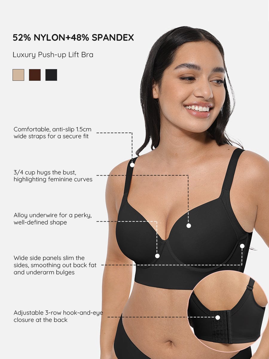 Wide Band Full Coverage Underwire Bra