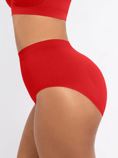 Seamless Stretch Mid-Waist Brief