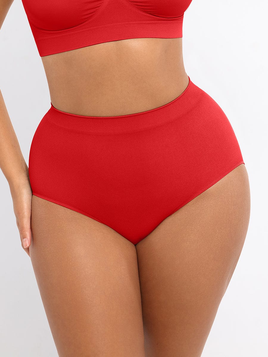 Seamless Stretch Mid-Waist Brief