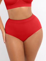 Seamless Stretch Mid-Waist Brief