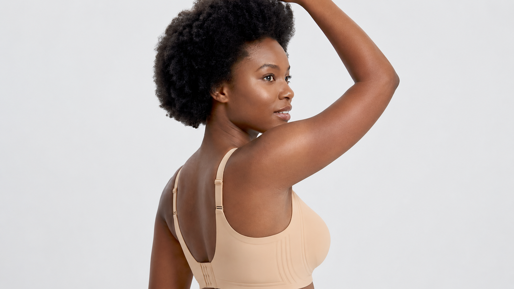 Smooth Back Wireless Plunge Bra