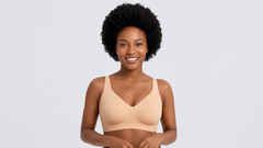 Smooth Back Wireless Plunge Bra