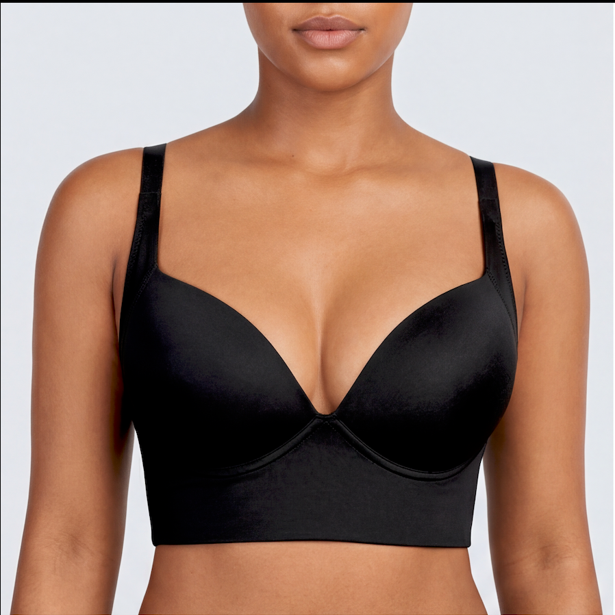 Full Coverage Wide Strap Underwire Bra