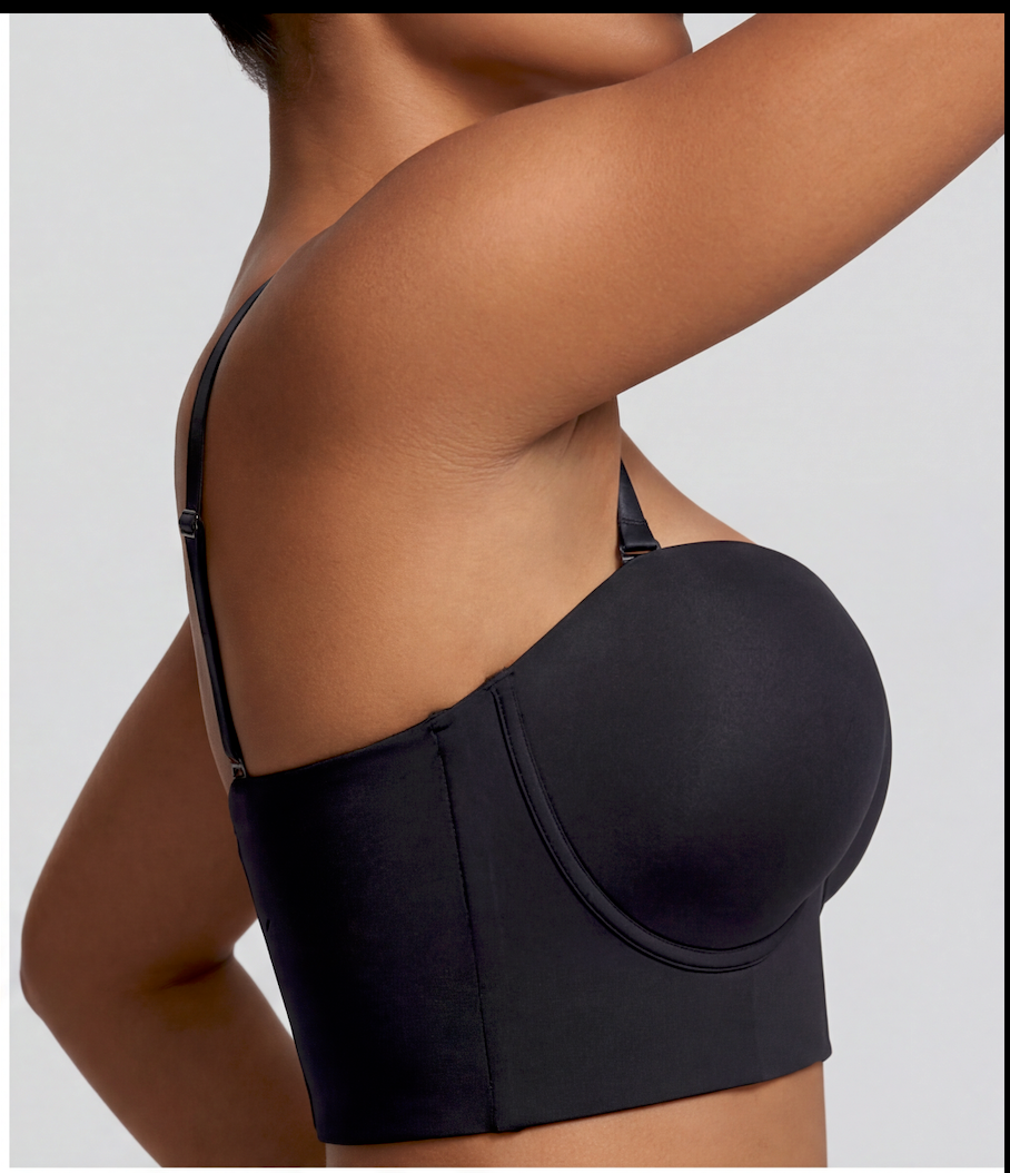 Convertible Strapless Longline Underwire Bra