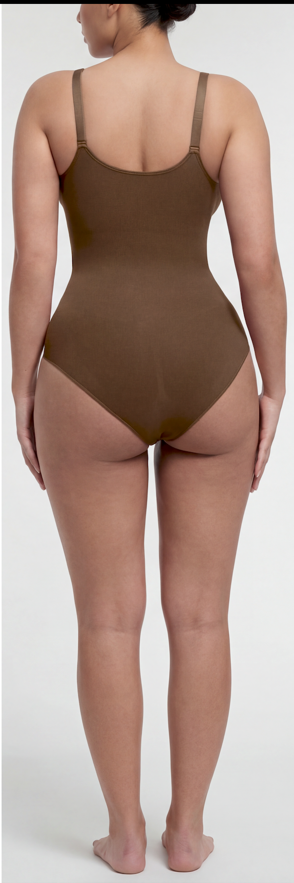 Seamless Waist Support Brief Bodysuit