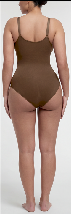 Seamless Waist Support Brief Bodysuit