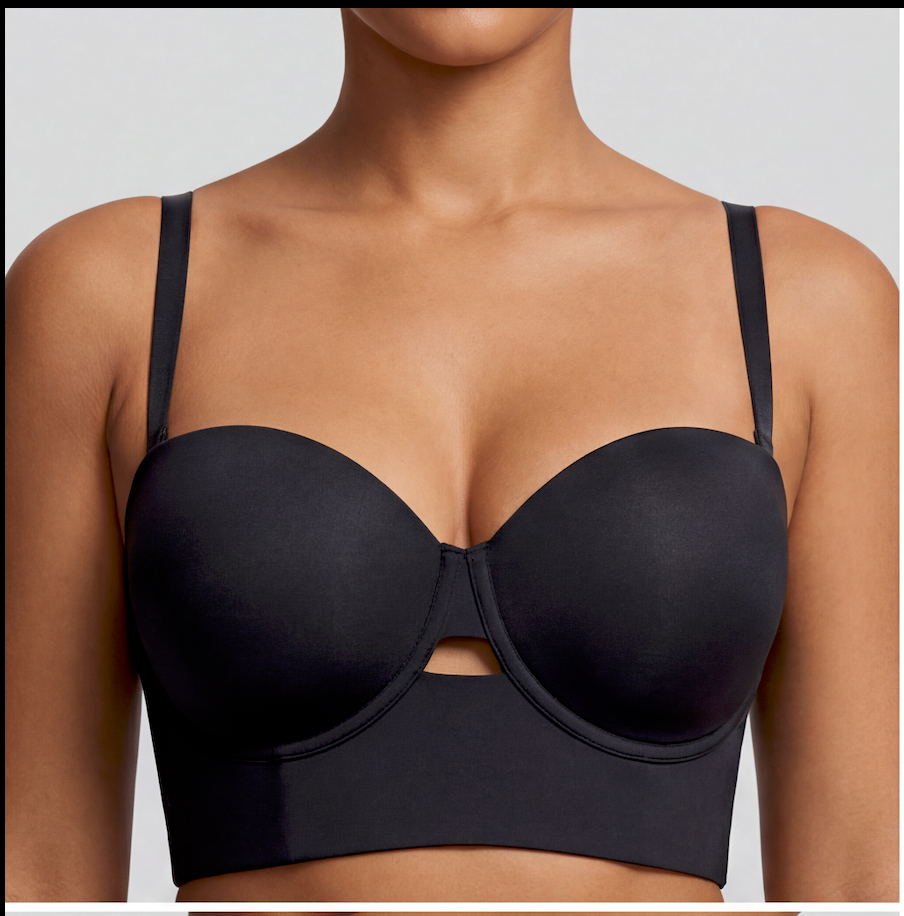 Convertible Strapless Longline Underwire Bra