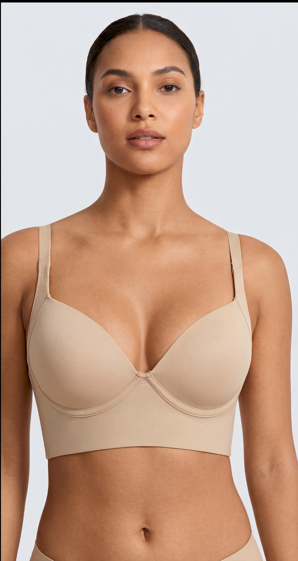 Full Coverage Wide Strap Underwire Bra