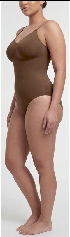 Seamless Waist Support Brief Bodysuit