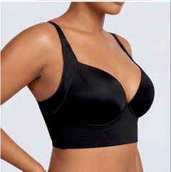 Full Coverage Wide Strap Underwire Bra