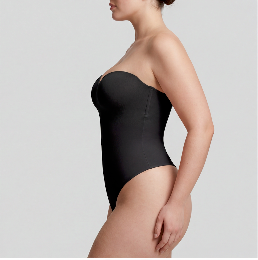 Strapless Lift Thong Bodysuit