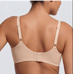 Unlined Mesh Full Coverage Bra