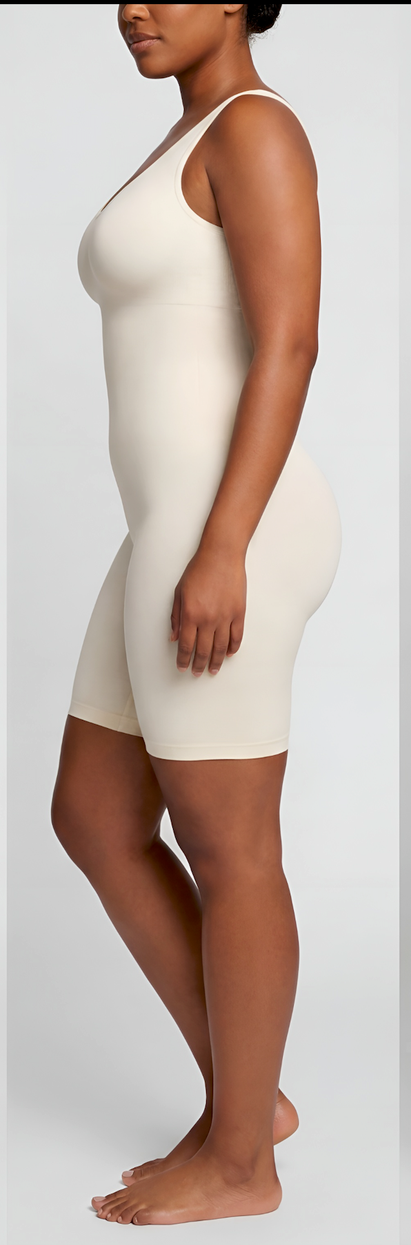 Scoop Neck Mid-Thigh Shaper Bodysuit