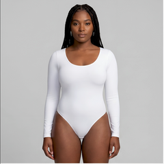 Long Sleeve Sculpt Thong Bodysuit