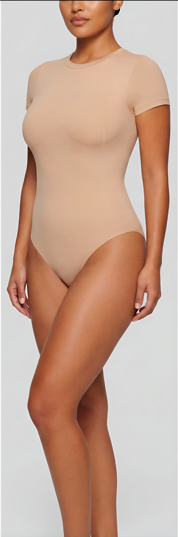 Shaping Short Sleeve Brief Bodysuit