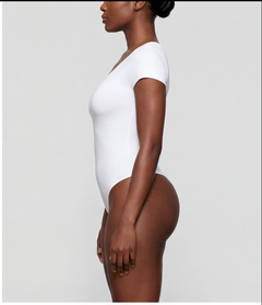 Short Sleeve Thong Bodysuit
