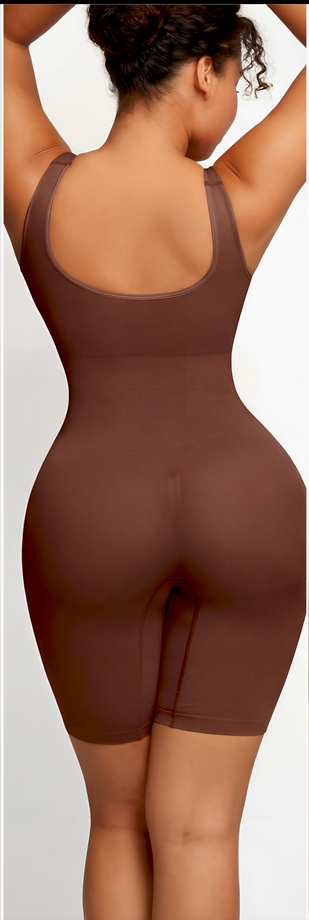 Scoop Neck Mid-Thigh Shaper Bodysuit