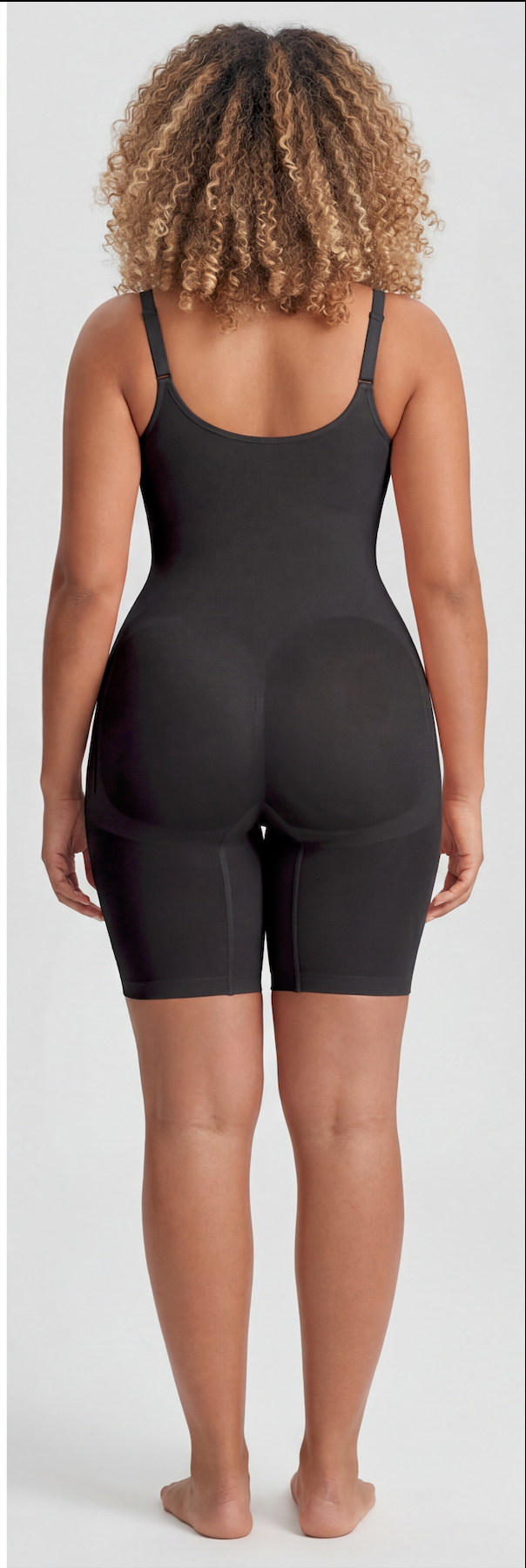 Front-Zip Butt-Lift Shaper Bodysuit