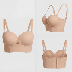 Convertible Strapless Longline Underwire Bra