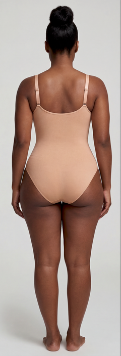 Seamless Waist Support Brief Bodysuit