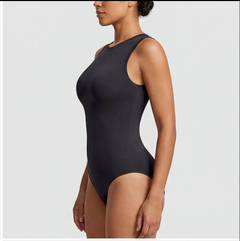 Sleeveless Crew Neck Shaping Bodysuit