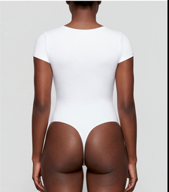 Short Sleeve Thong Bodysuit