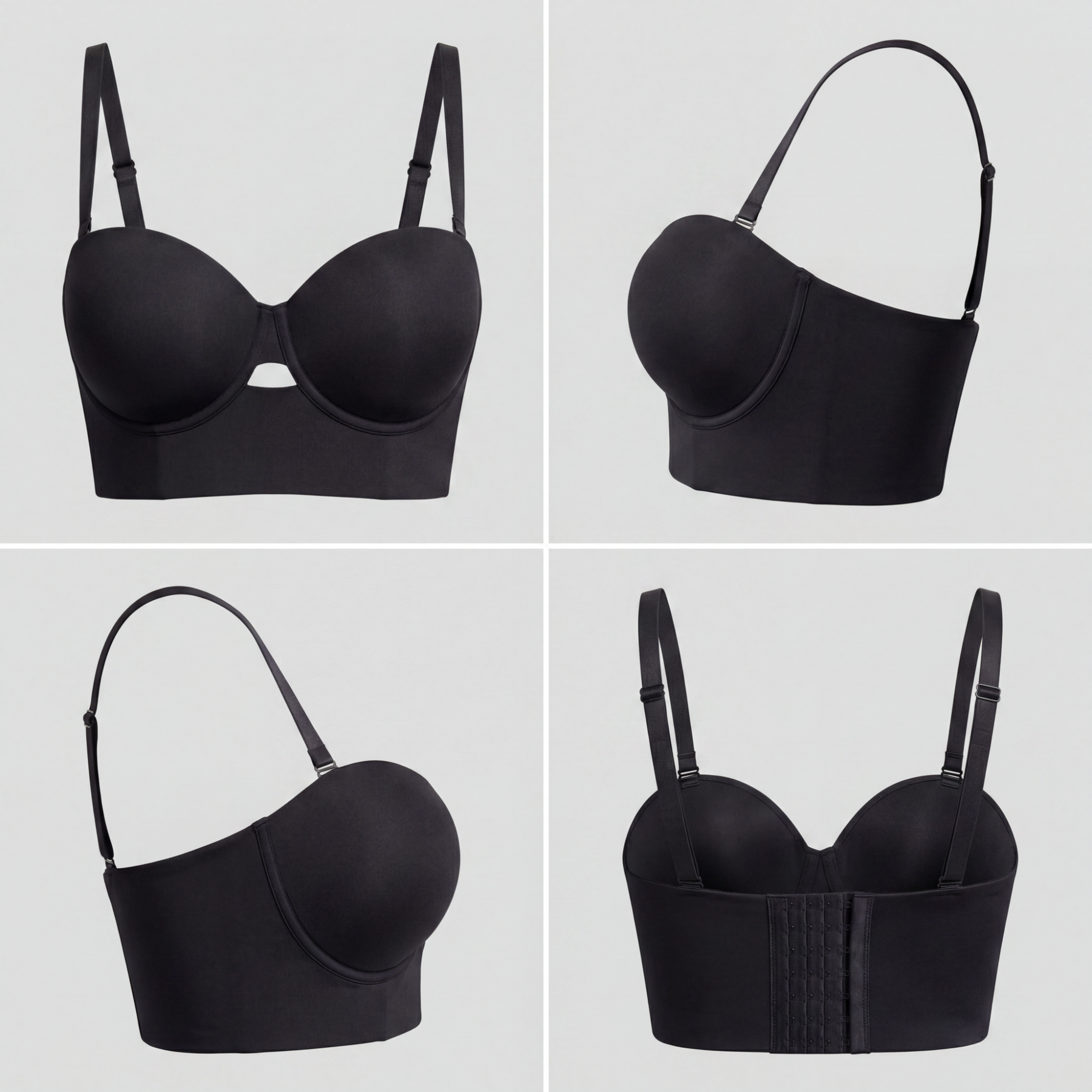 Convertible Strapless Longline Underwire Bra