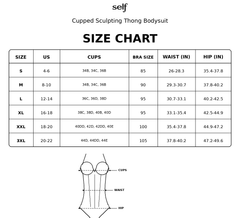 Cupped Sculpting Thong Bodysuit