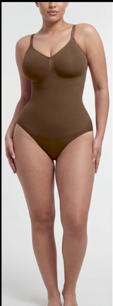 Seamless Waist Support Brief Bodysuit