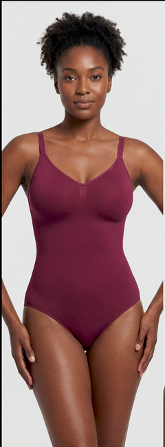 Seamless Waist Support Brief Bodysuit