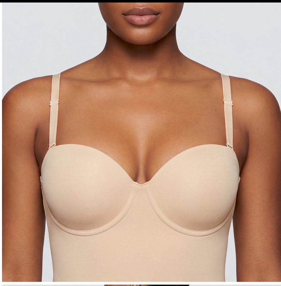 SculptLift Underwire Thong Bodysuit