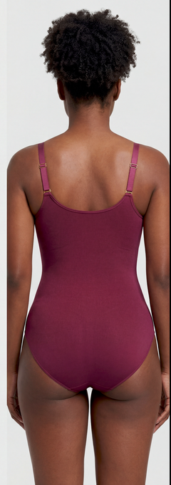 Seamless Waist Support Brief Bodysuit