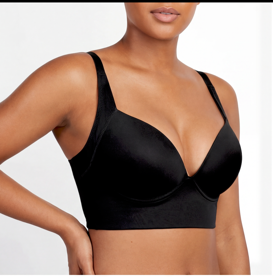 Full Coverage Wide Strap Underwire Bra