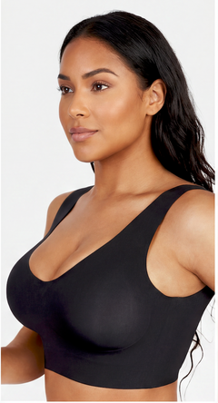 Seamless V-Neck Bra Top