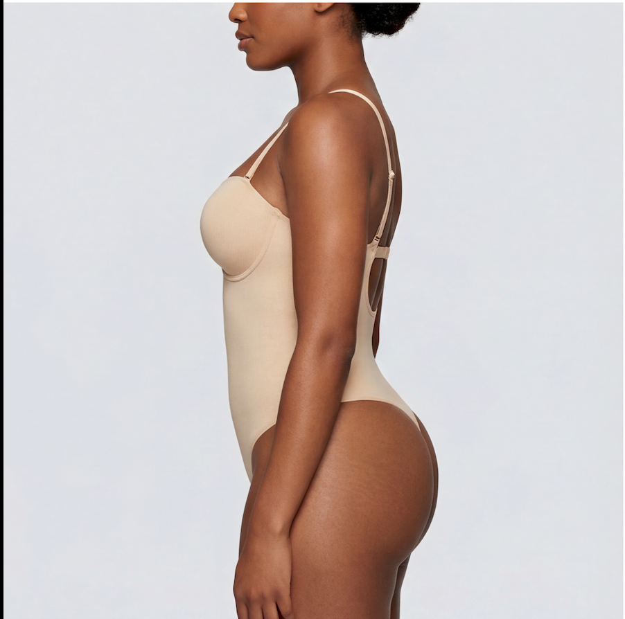 SculptLift Underwire Thong Bodysuit
