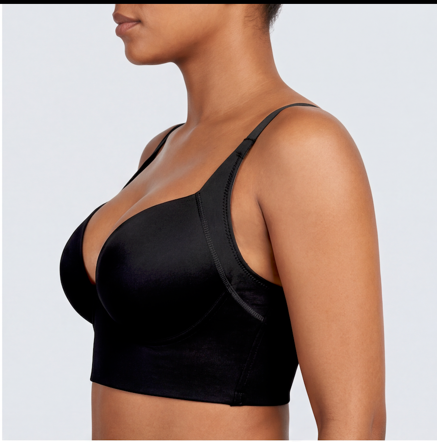 Full Coverage Wide Strap Underwire Bra