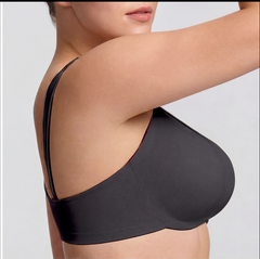 Cut-Out Wireless Support Bra