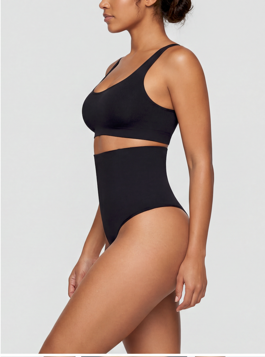 Steel-Support Shaping Thong