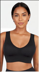 Seamless V-Neck Bra Top