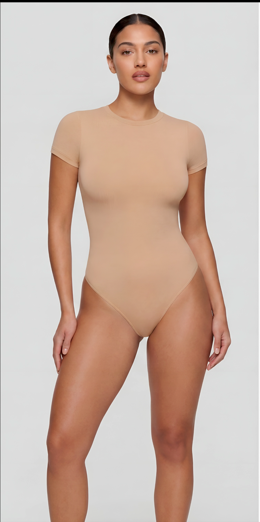 Shaping Short Sleeve Brief Bodysuit
