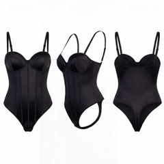 Cupped Sculpting Thong Bodysuit