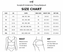 SculptLift Underwire Thong Bodysuit