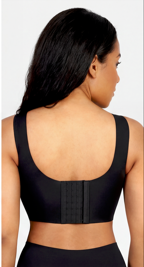 Seamless V-Neck Bra Top