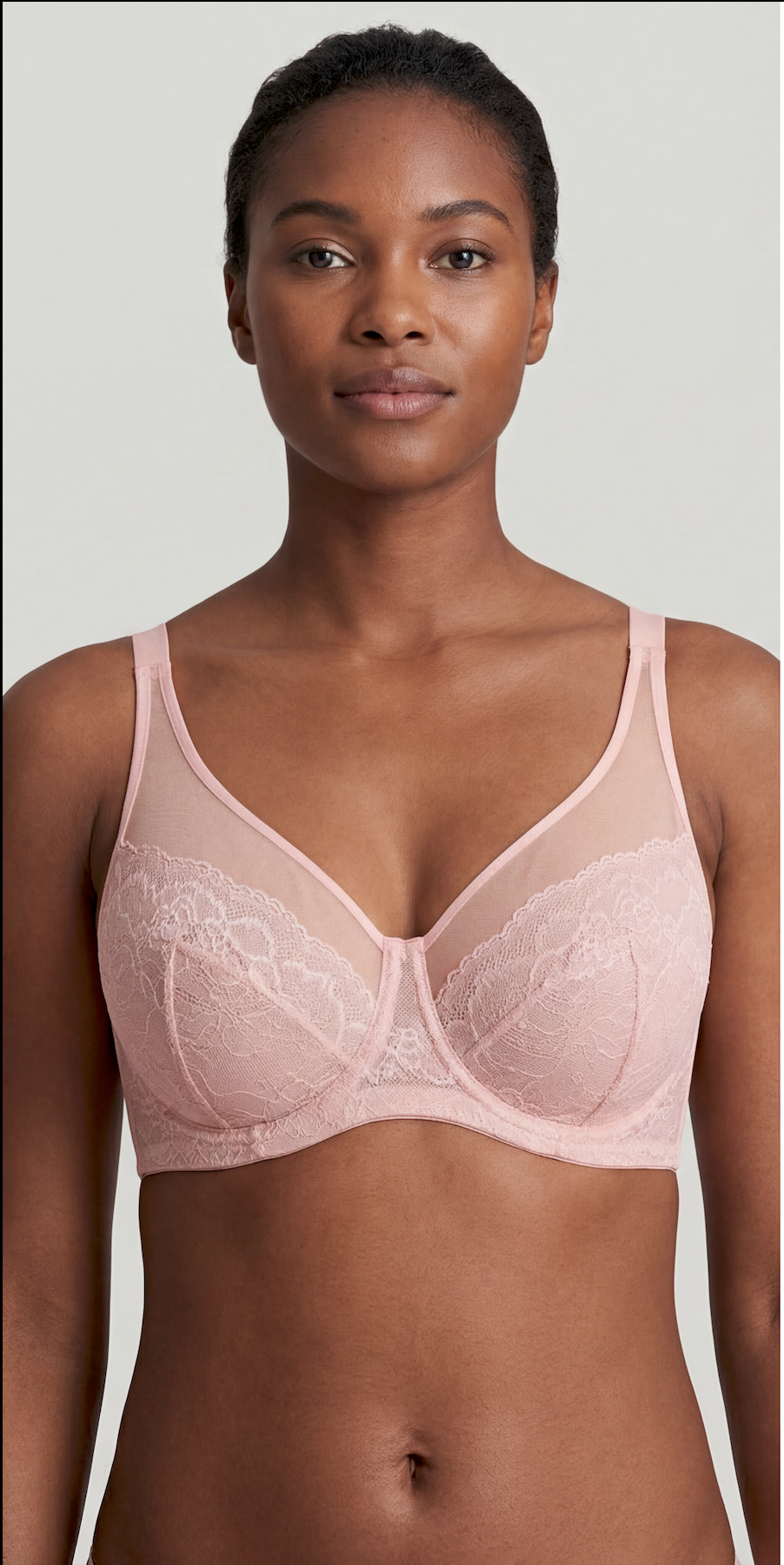 Lace Mesh Full Coverage Minimizer Bra