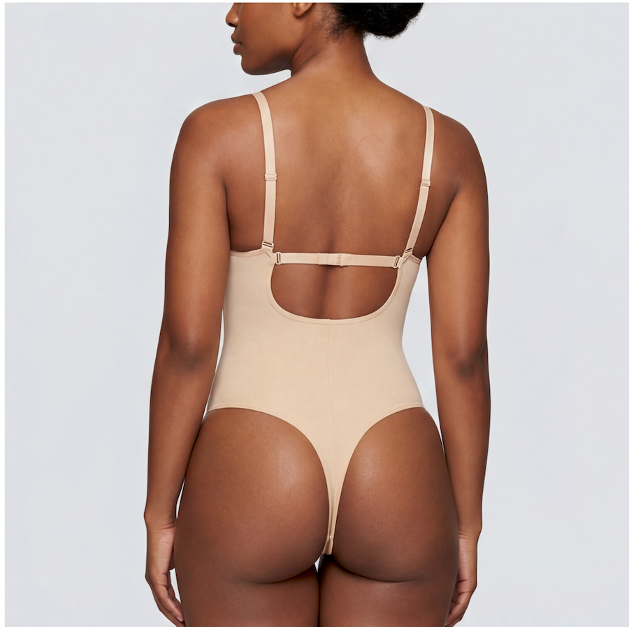 SculptLift Underwire Thong Bodysuit
