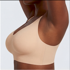 Seamless V-Neck Bra Top