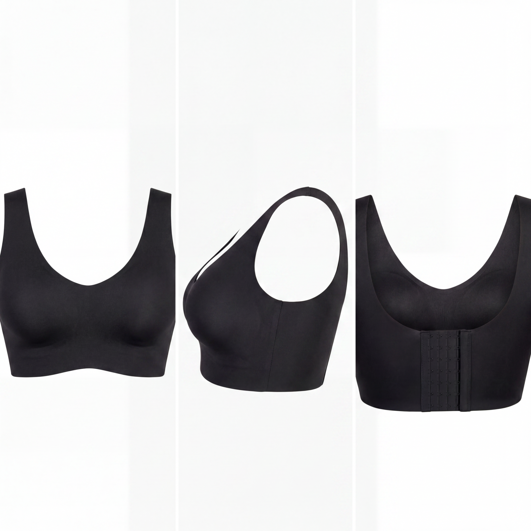 Seamless V-Neck Bra Top