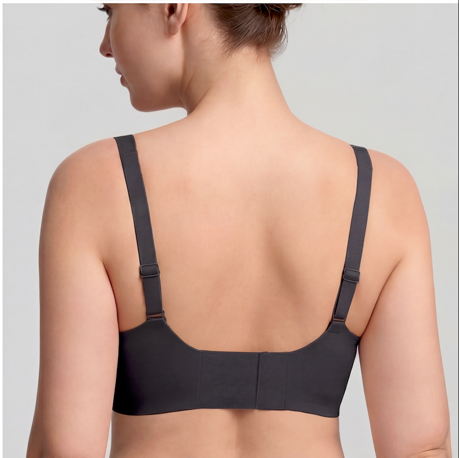 Cut-Out Wireless Support Bra